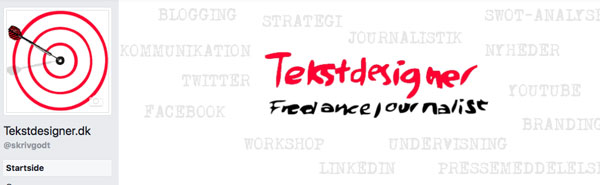 Tekstdesigner Facebook - Stine Bo